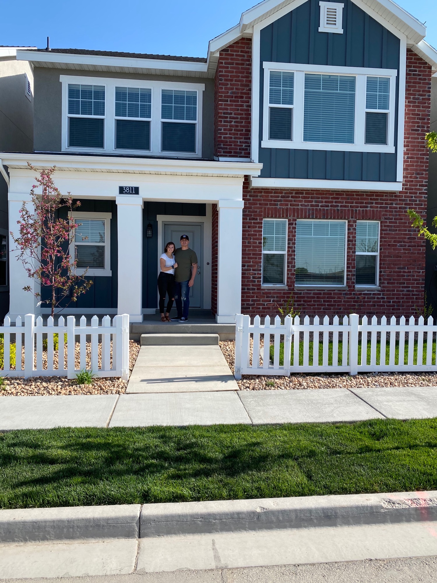 An Ivory Home Doorstep Engagement