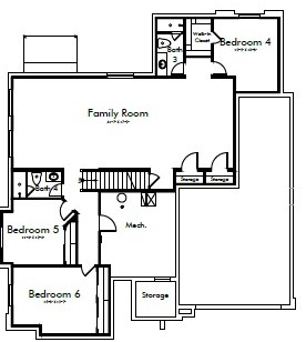 Timberline Modern - Basement
