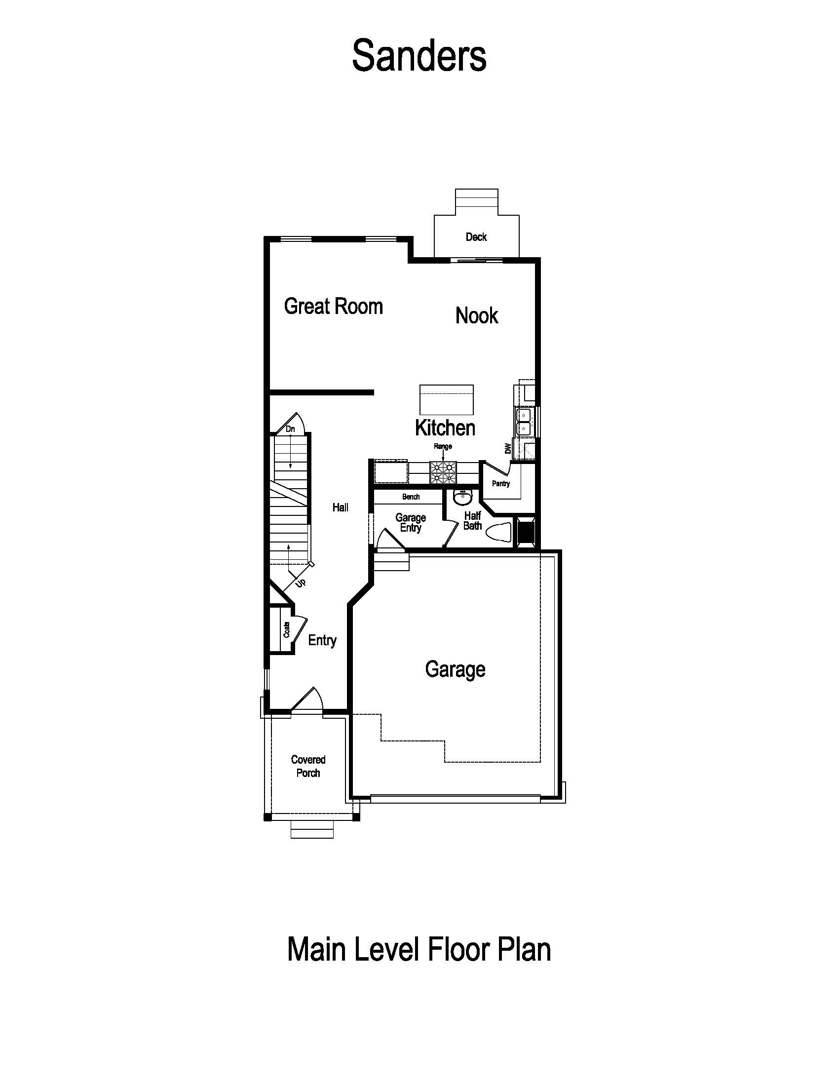 Main Level Floor Plans