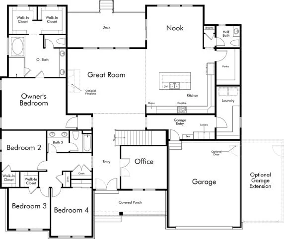 Ivory Floor Plan